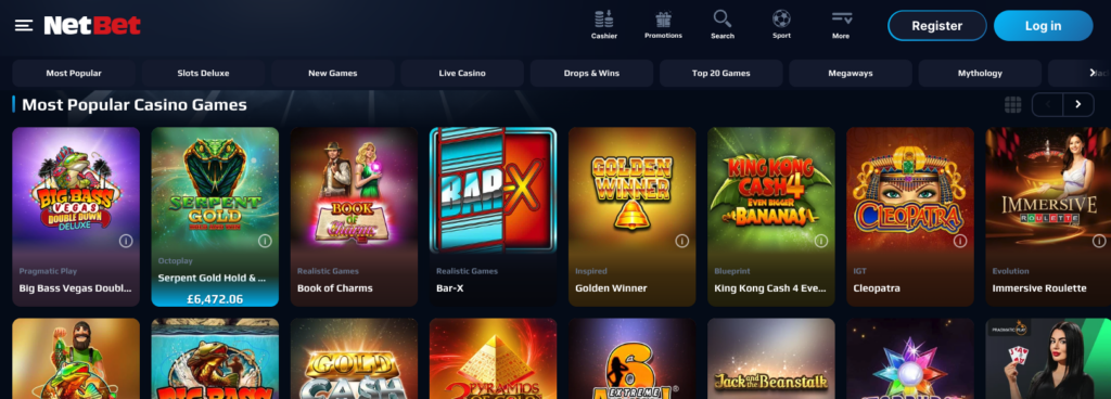 Netbet Instant Withdrawal Casino
