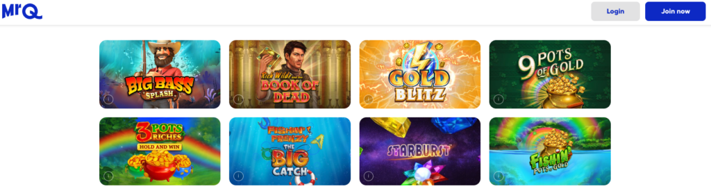 Instant Withdrawal Casinos Mr Q